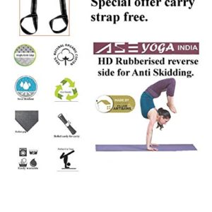 ASE YOGA INDIA 100% Cotton Yoga MAT Supreme...