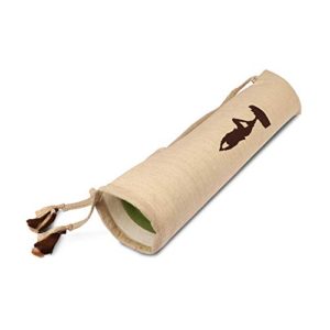 Aakrutii Embroidery Cotton Yoga mat Carry...