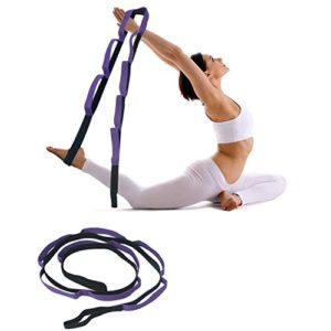 FITSY 8 Loops Stretching Strap for Yoga,...
