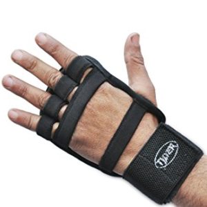 HENCO ROBO Leather Fitness/Gym Gloves (Black,...