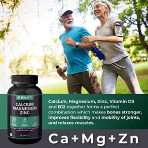 Boldfit Calcium Tablets for Women and Men...