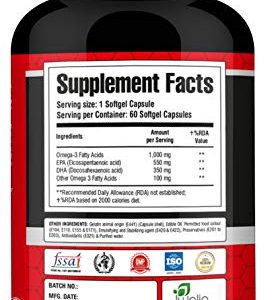 Mypro Sport Nutrition Omega 3 Fish Oil-60-Capsule...