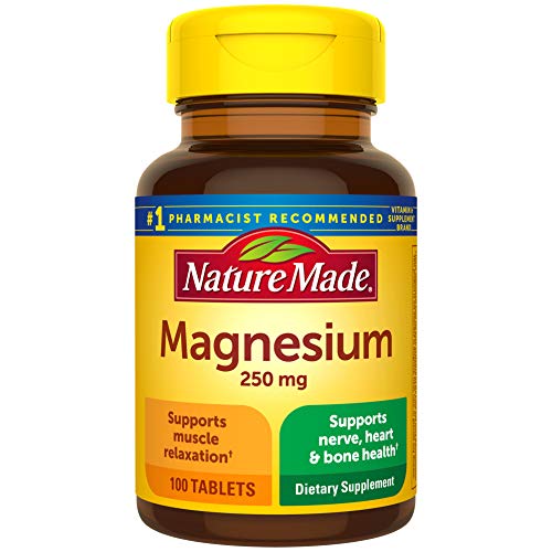 Nature Made MAGNESIUM 250 mg 100 Tablets