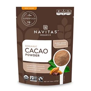 Navitas Organics Cacao Powder, 16oz. Bag...