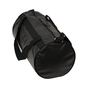 AUXTER Faux Leather 23 Cms Duffle Bag(AUX_GB_LE_Black...