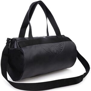 AUXTER Faux Leather 23 Cms Duffle Bag(AUX_GB_LE_Black...