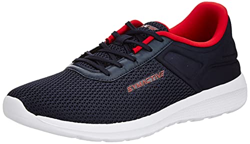 Amazon Brand - Symactive Men's Solesprint Navy Running Shoe_9 UK (SYM-FW-CL-012)