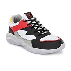 Fusefit_Men_Running Shoes_Fuel_White/Black/RED_9