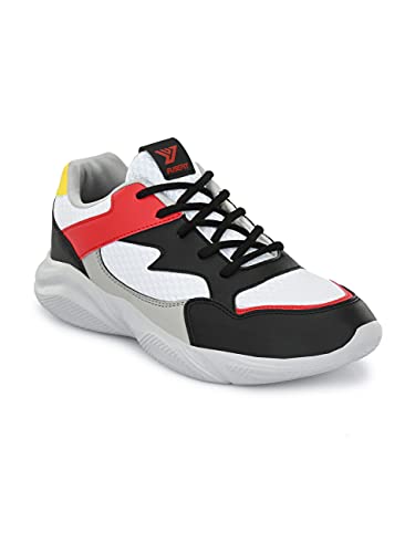 Fusefit_Men_Running Shoes_Fuel_White/Black/RED_9