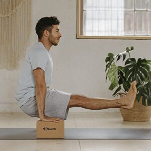 FirstFit Yoga Block, Non-Slip & Supra...