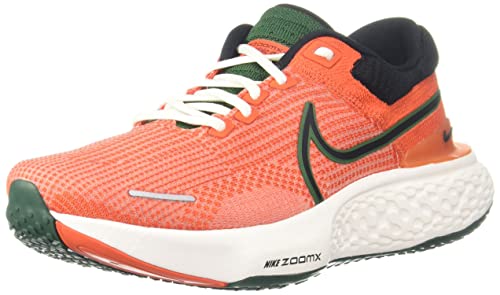 Nike Mens ZOOMX Invincible Run FK 2 Team Orange/Black-Gorge Green-Sail Running Shoe - 6 UK (DV2149-800)